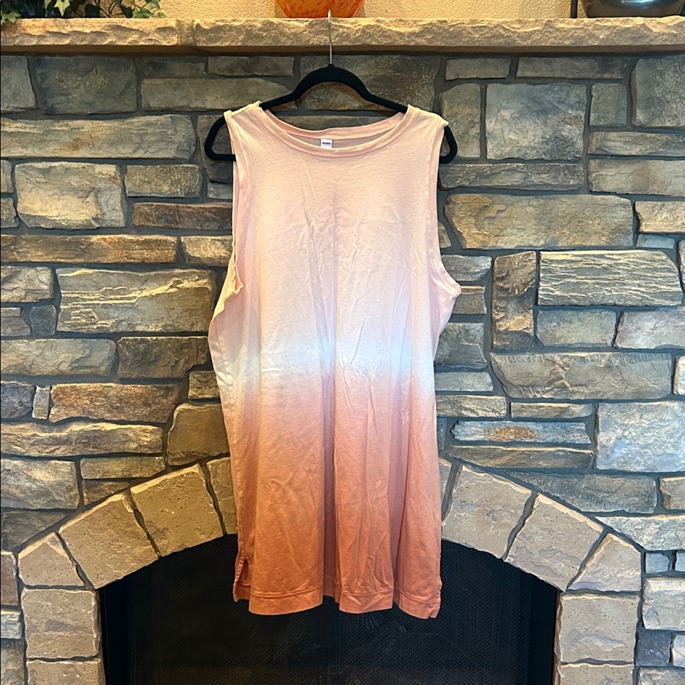 Old Navy Ombre Sleeveless T-shirt Dress - Size XL